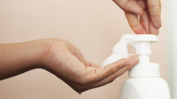 Provide hand sanitizer for customers or clients