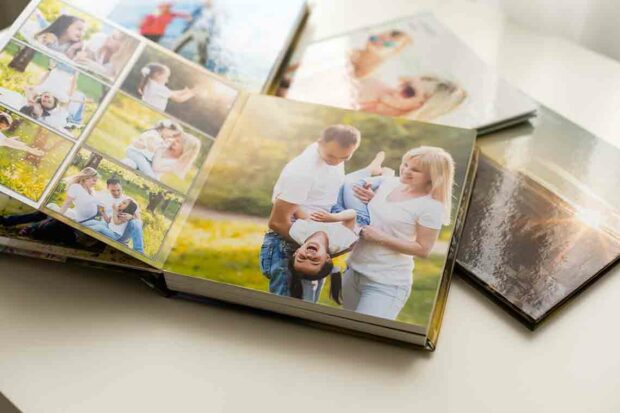Create an album of family history with photos