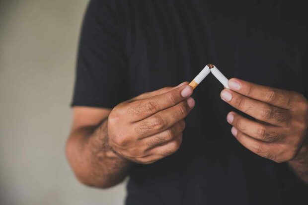 If you are above 40 years of age, crush your last cigarette once and for all.