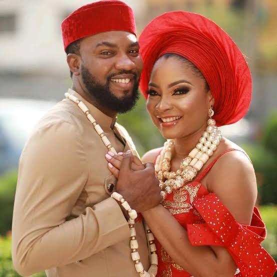 Linda Ejiofor and Ibrahim Suleiman - Nollwood actors who married their colleagues