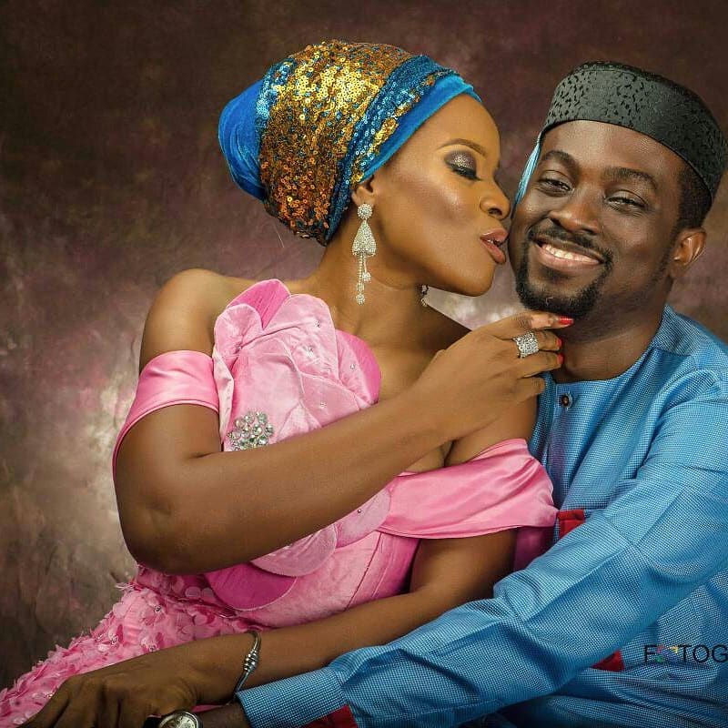 Iyke Okechukwu and Florence Uwaleke - Nollywood actors who married their colleagues