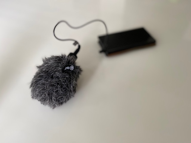 external mic for recording with a smart phone