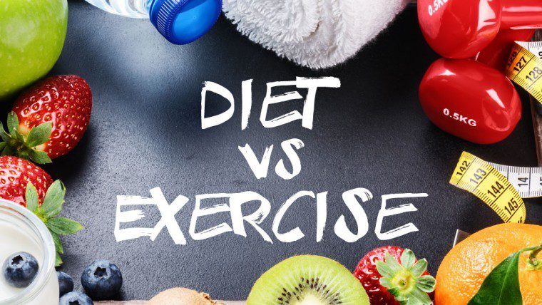 Diet or Exercise: Which is important for health