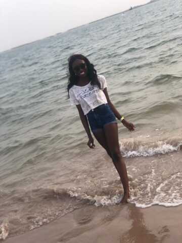 Hang out at the beach in Nigeria