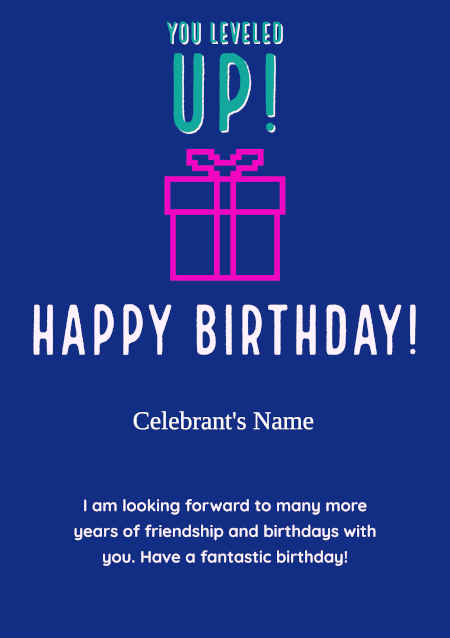 Send birthday wishes with free ecards