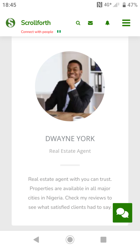 Add info to your real estate agent page